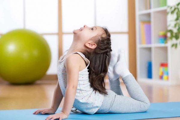 El yoga puede estimular la creatividad infantil