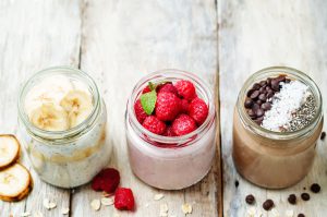 Make a quick snack with Overnight Oats