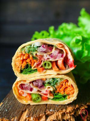 Easy, quick and healthy recipes: Vegan Wrap