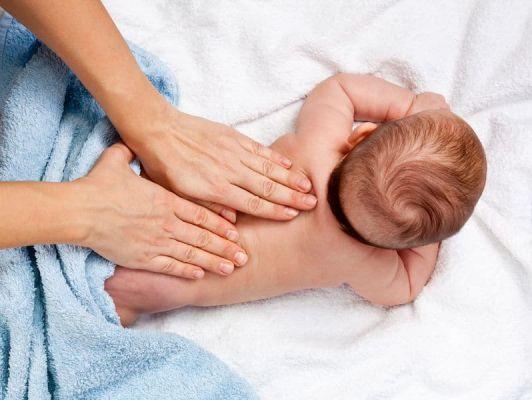 masaje bebe