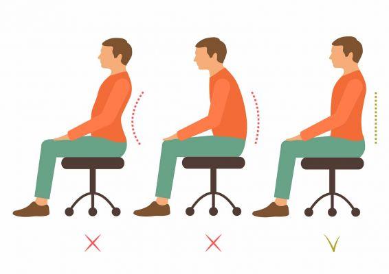 How to have a correct posture