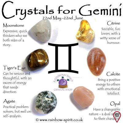 Gemini zodiac stones