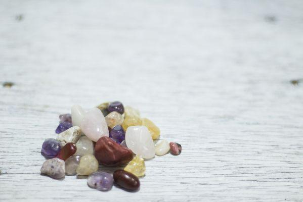 Using crystals in a Celtic Reiki session