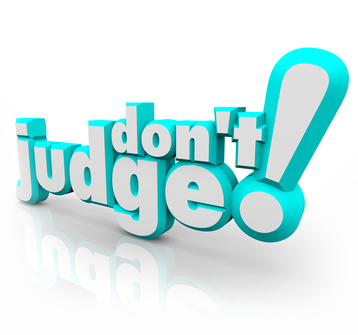 How to deal with “not judging”?