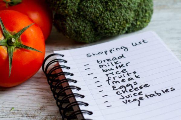 Learn how to put together a healthy shopping list