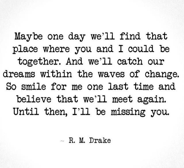 If one day you find…
