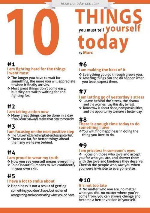 10 choses dont vous avez besoin pour commencer à vous autoriser aujourd'hui