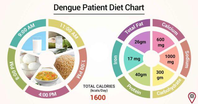 Consejos de alimentación para personas con dengue
