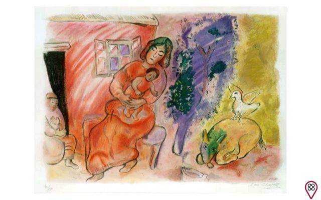 Marc Chagall's life seen through the eyes of seven-year cycles