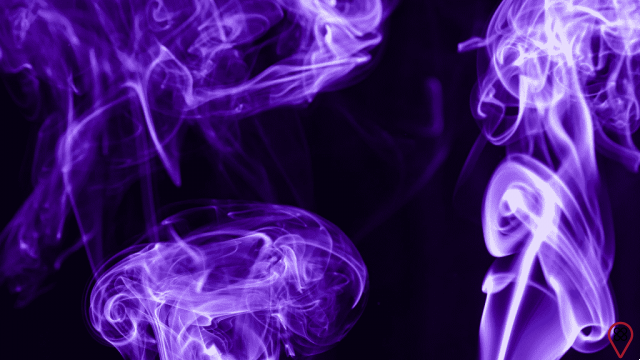 El efecto de la llama violeta